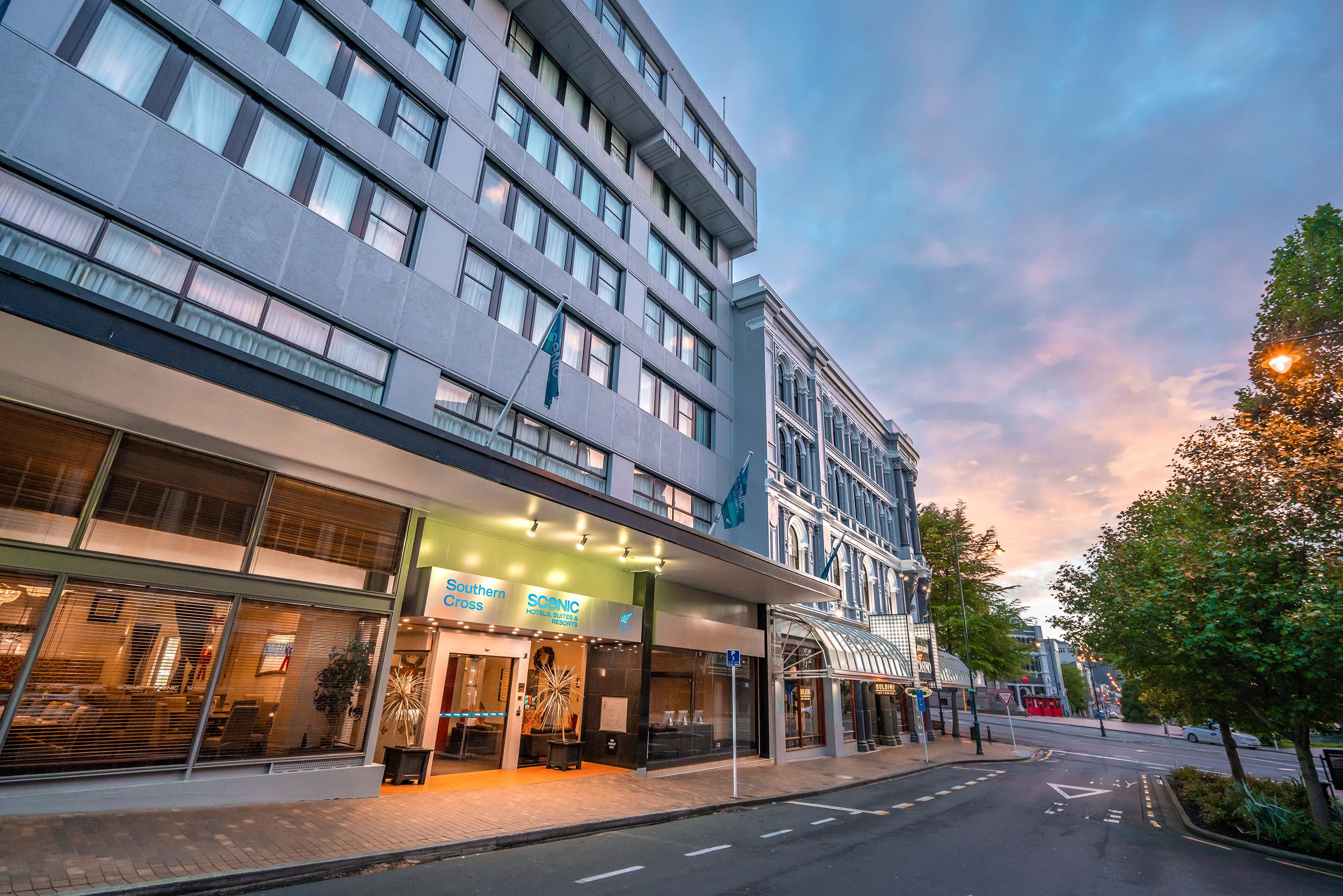 Scenic Hotel Southern Cross Dunedin Bagian luar foto