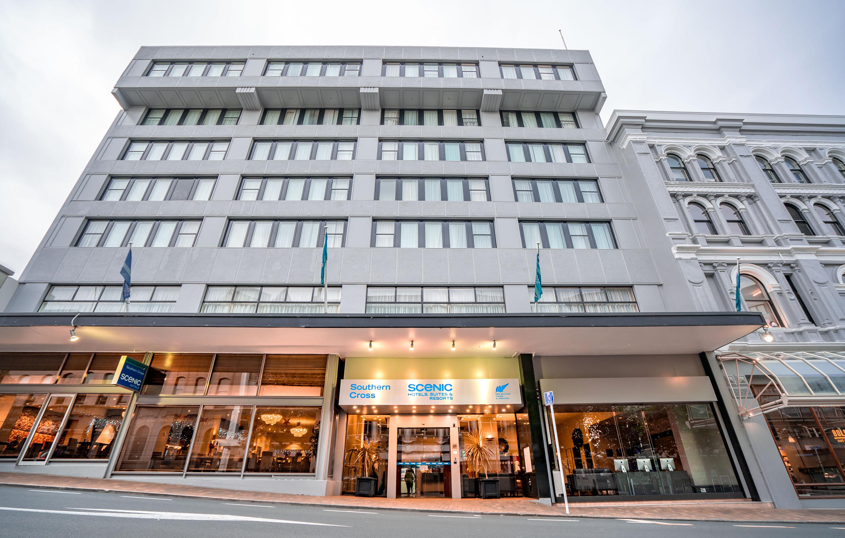 Scenic Hotel Southern Cross Dunedin Bagian luar foto